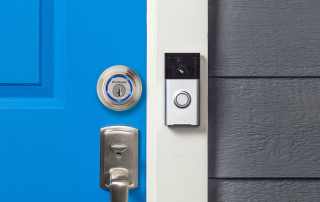 Kevo Lock & Ring Video Doorbell – Front Door Camera