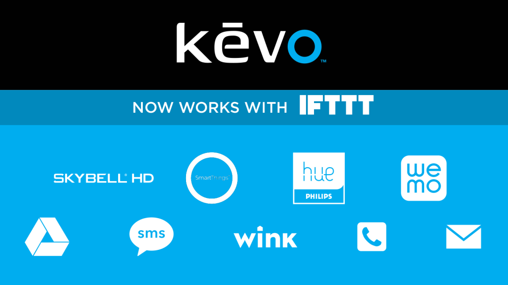 Kevo and IFTTT Applets