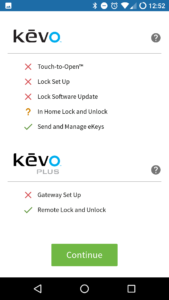 Kevo Android App Doctor