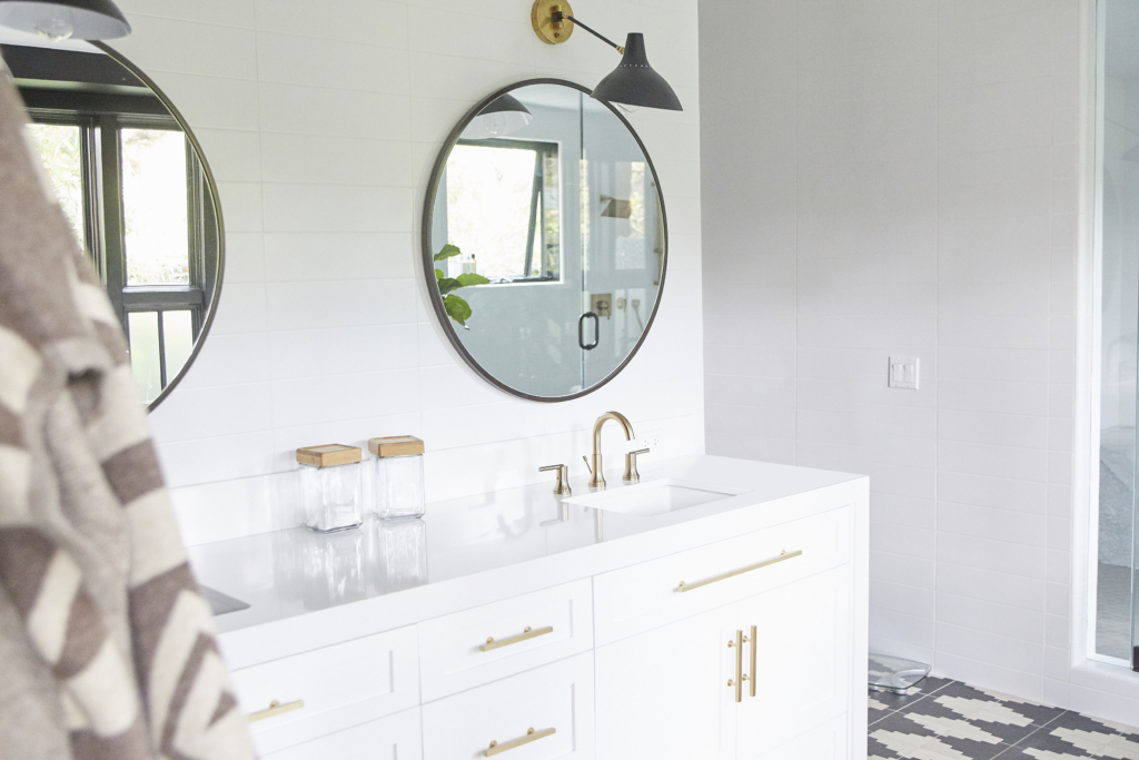 Satin Brass Bathroom Trend